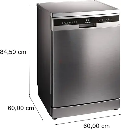 Siemens iQ300 Freestanding Home Connect Dishwasher with 14 Place Settings, German Engineering, Silve