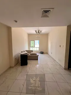 Two-bedroom apartment with a living room in Al Majaz 2, featuring a master bedroom and 3 bathrooms.
