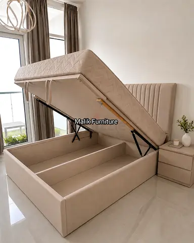 New Queen size bed Hydraulic storage bed queen bed double bed family bed customise bed Hydraulic bed
