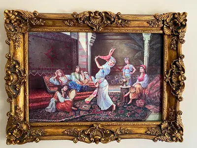 Beautiful paint with classic frame