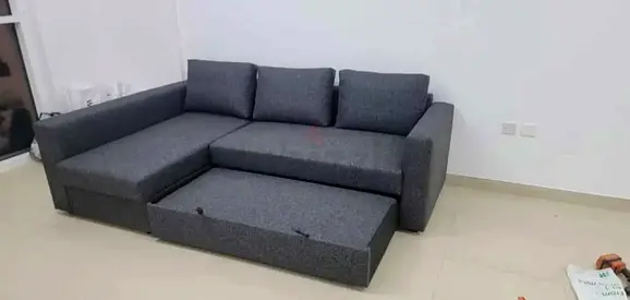 Ikea L shape sofa store cum bed and you can