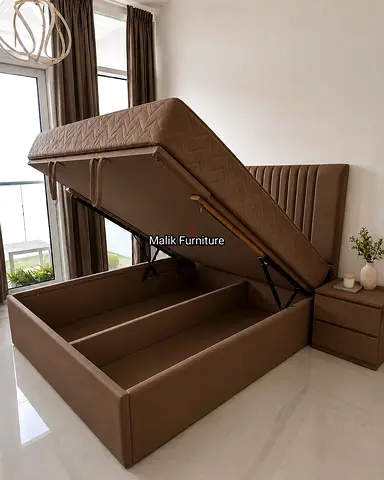 New king size bed Hydraulic storage bed king bed double bed family bed customise bed Hydraulic bed