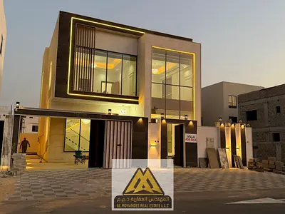 فيلا فاخرة ومستقلة 5 غرف نوم مع كاميرات مراقبة للبيع - الحليو 2 عجمان