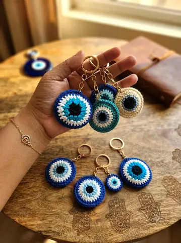 Handmade Harmony Evil Eye Charm