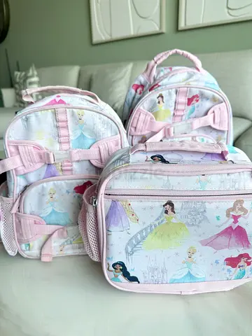 School and lunch bag