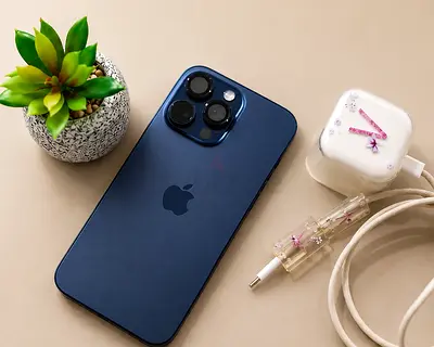 IPhone 15 Pro Max 256GB Blue Titanium – No Repairs | Excellent Condition | Full Box