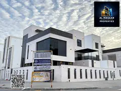 Your dream villa in Al-Haliou | Corner | 3 floors | Private pool | Elevator | Fully equipped with el