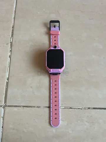 Kids Pink GPS Smartwatch with SIM SOS Button - Good Condition