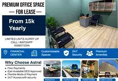 OFFICE SPACE @15000 YEARLY