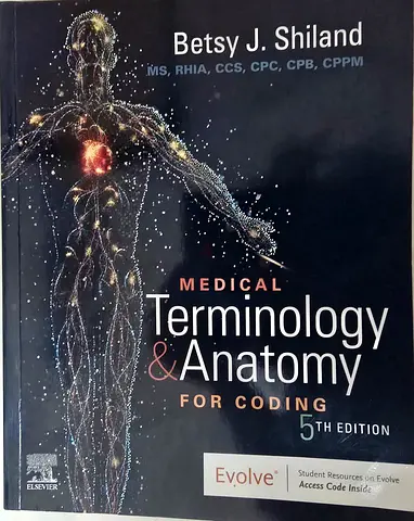Medical Terminology Anatomy for Coding (5th Edition) – Brand New