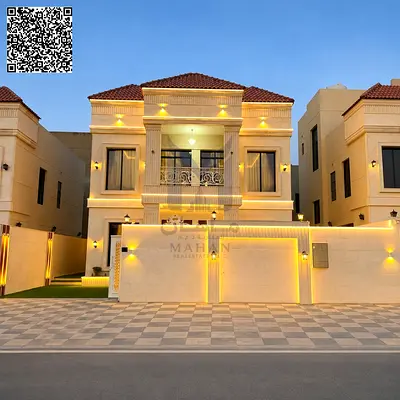 Luxury Fully Furnished 5 Bedroom Villa for Sale in Al Helio 1, Ajman | Free A/C, Premium Furniture & Registration Included | Roof Terrace | AED 1.95M