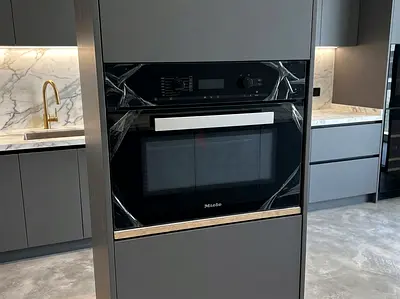 Miele 6000 Series Built-In Combi Microwave – Black Finish | Premium German Engineering