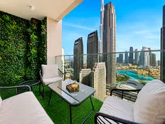 Burj &amp; Fountain View |Luxury Furnished |High Floor