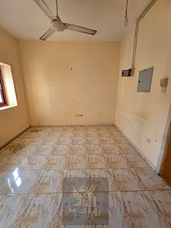 Studio apartment with separate kitchen for rent in Al Majarrah. Spacious and clean finishing. Prime