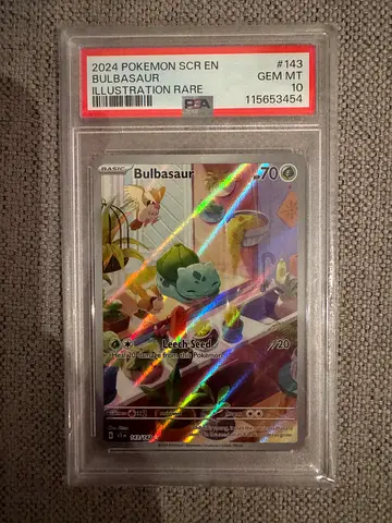 Pokemon Bulbasaur Stellar Crown PSA 10