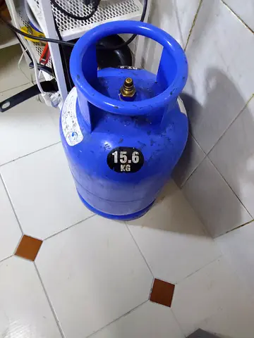 Cooking Gas Cylinder with Regulator and 2 Burner Stove