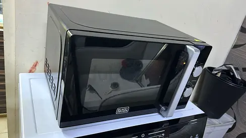 Black+Silver Countertop Mini Oven / Toaster Oven - Good Condition