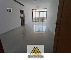 2-bedroom hall apartment in Al Hamidiya 1, 3 bathrooms, maid room, balcony, first tenant, AED 55k, 4