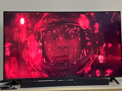 LG 65-inch LED Smart TV with Soundbar 5.1 - Just 3 months old