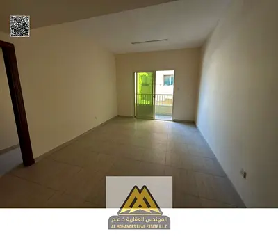 1 bedroom hall in Al Nuaimiya 1, Ajman, master room, balcony, parking, central AC, AED 24k yearly, 4 payments.
