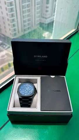 D1 Milano Skeleton Bracelet Watch – Gunmetal (Ref. D1-SKBJ11)