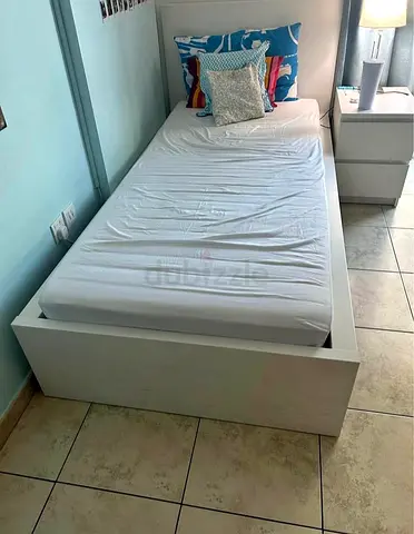 IKEA MALM Single Bed + Mattress