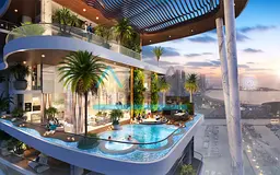 Real Beach Front Branded 3BR Prvt Pool Terrace For Sale