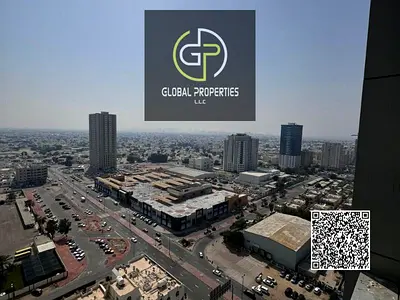 Fully Furnished 1BR | Sharjah Open View | City Tower | AED 36,000/Year
