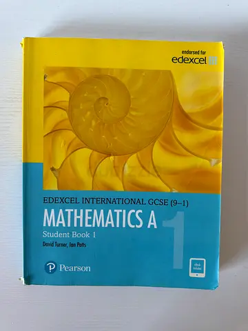 IGCSE Pearson Edexcel Mathematics Student book 1 and 2