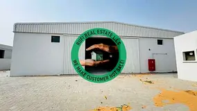 16,000 SQFT LAND 6,200 SQFT Warehouse for Rent In Emirates Modern Industrial Area, UAQ.