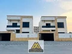 A luxurious family villa with high-end finishes, master bedrooms, a living room, a majlis (formal s