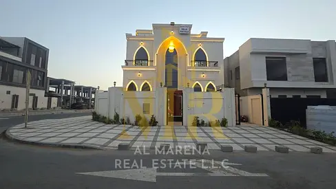 Brand new classic corner villa, full stone construction, central air conditioning, in a beautiful r