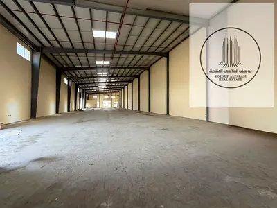 مستودع صناعي مميز 16000 قدم للإيجار أم القيوين 100 كيلووات