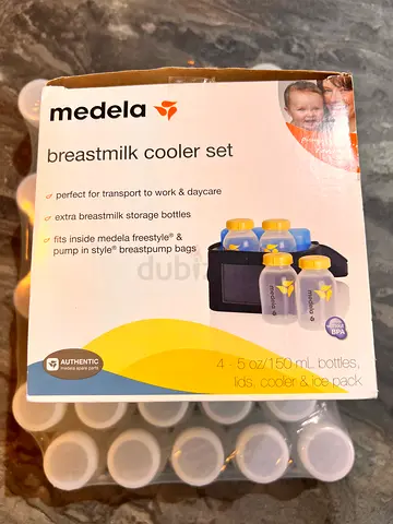 Medela Breastmilk Cooler Set with Storage Bottles - Complete Set