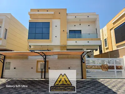 Ultra-Luxury 5BR Mansion Layout With Majlis For Rent | Al Yasmeen, Ajman Massive 3,014 Sq.Ft Spatial Dimensions | Separate Majlis & Grand Living Ha