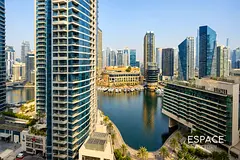 Bright Layout | 2 Balconies | Marina View