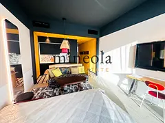 Furnished Studio | High Floor | Dubai Skyline View