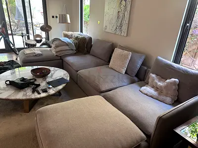 CB2 Large Sectional Sofa- Huge Like New