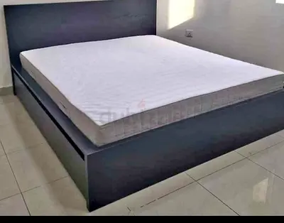 IKEA MALM King Size Bed + 2 Storage Drawers + Mattress