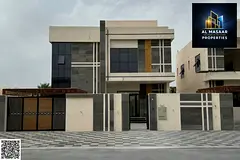 Villa for sale in Al Rawdah, two floors, roof, and external annex. Freehold ownership. Price include