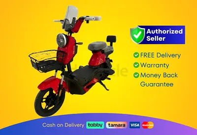 Electric Scooter Wind Horse  M6 - Red | Brand New |  Warranty | FREE  Delivery