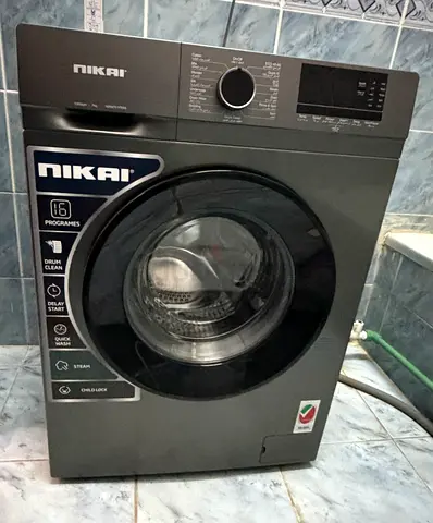 Nikai Front Load Washing Machine 7-8kg - Good Working Condition