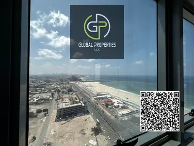 Spacious 2BHK Apartment for Yearly Rent in Corniche Tower Partial Sea View