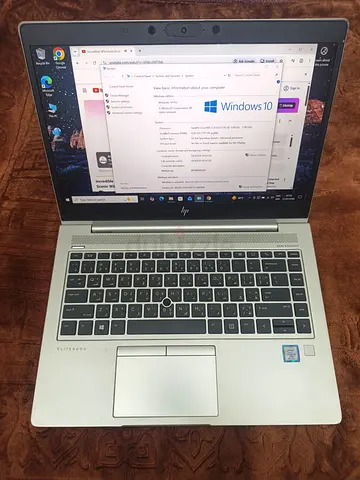 HP Elitebook 840 LAPTOP Core- i5-8th Gen- 8 GB RAM,256 GB SSD 14 screen Windows 10 battery Good.