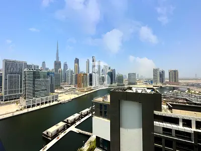 SPACIOUS | BURJ & CANAL VIEW | |UNFURNISHED