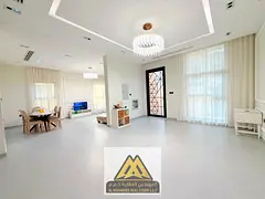 Luxury villa for annual rent in Al Yasmeen, Ajman. 5 master bedrooms, majlis, 2 halls, maid’s room