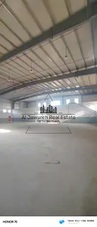 A spacious, brand-new warehouse is available for annual rent in the Emirate of Umm Al Quwain; suitab