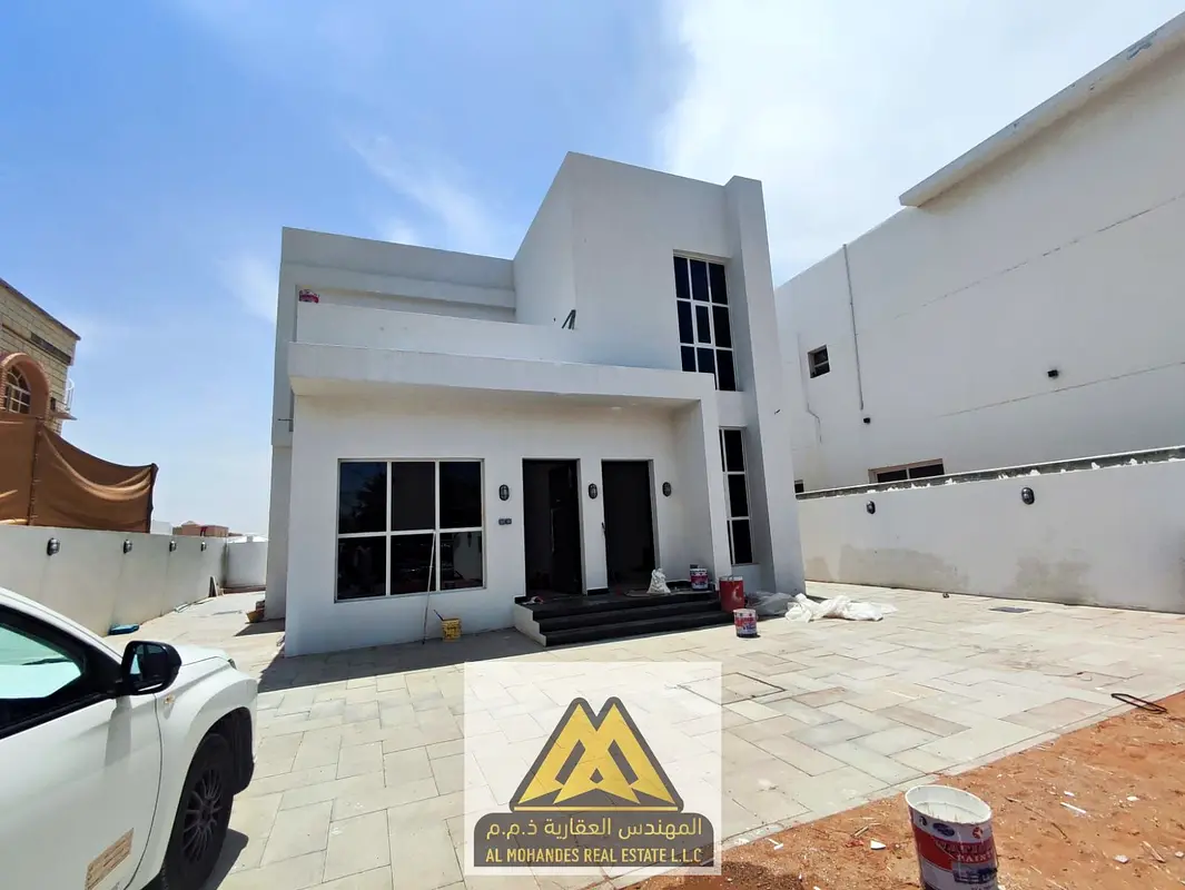 An exceptional opportunity to rent a brand-new first-tenant villa in Al Rawda 2, Ajman. This property is suitable for residential or commercial use, b