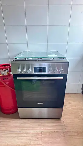 Bosch Top Gas with Electric Oven, Cooking Range HXQ38AE50M 60X60 4Burner