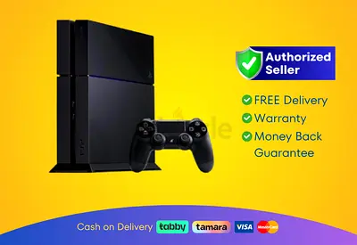 Sony PlayStation 4 - Fat - Black - 500GB | Brand New |  Warranty | FREE  Delivery